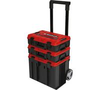 Einhell E-Case Tower Stackable Tool Box Set on Wheeled Trolley