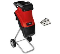 Einhell GC-KS 2540 Electric Garden Shredder - Reversible Steel Blades, Large Funnel Opening, Safety Shut-Off - 2500W Garden Mulcher for Leaves and Branches with Debris Bag