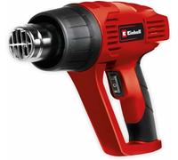 Einhell Electric Heat Gun Set 2000W, Hot Air Gun With Dual Heat Settings For Paint Stripping, Vinyl Application, Crafts, Resin, Includes 4 x Nozzles, Paint Scrapper TH-HA 2000/1
