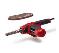Einhell Electric Mini Belt Sander 500W, Finger Sander with Speed Control (Max 1,700m/min), 13mm Grinding Arm Accesses Small Spaces, Detail Sander Power File, Includes 6 x Abrasive Belts TC-BF 500 E