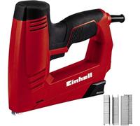 Einhell Electric Nailer TC-EN 20 E (for Type 53 Staples, Type 47 Nails, 20 Shots per Minute, Electronic Impact Force preset, Safety Nose, incl. 1000 Staples and 500 Nails)