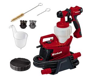 Einhell electric paint spray system TC-SY 700 S (700 W, semi-stationary, for medium to large work surfaces, lacquers and glazes)
