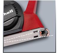Einhell Electric Planer 750W, Up to 2mm Chip Depth, Aluminium Soleplate, Parallel Stop, Fold Depth Stop, Wood Plane for Doors and Woodworking Include