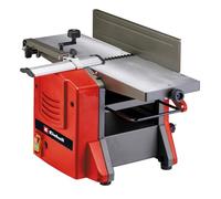 Einhell Electric Planer Thicknesser - 1500W, 9000 RPM, Pull-Out Supports, Vibration-Absorbing Feet, Chip Extractor - TC-SP 204/2 Thickness Planer for Wood