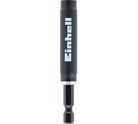 Einhell Extendable Bit Holder with 1/4" E 6.3 Shank, 80-122 mm, (Aluminum Sleeve, Guide Sleeve, Chrome Vanadium, Permanent Magnet)
