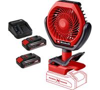Einhell GC-CF 18/110 Li 18v Cordless Brushless Air Fan 2 x 2.5ah Li-ion Battery Charger