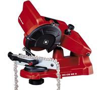 Einhell GC-CS 85 E - Chain Saw Sharpener - Red | 85 W | 5500 rpm | Grinding angle adjustment with scale | Chain tensioner | Depth limiter | Grinding wheel