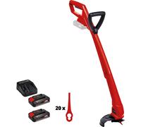 Einhell GC-CT 18/24 Li P 18v Cordless Grass Trimmer 240mm 2 x 2.5ah Li-ion Charger