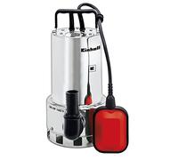Einhell GC-DP 1020N Clean/Dirty Water Pump | 1000W Stainless Steel Submersible Pump, 18,000 L/H, Float Switch, 10m Cord | 2-in-1 Electric Sump Pump - Drain Floods, Empty Hot Tubs and Pools