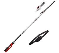 Einhell GC-HC 90/2046 T 900 W 3.75 kg | 900 W | 41.2 cm Saw Length Hedge Trimmer | 18 cm Saw Length Chainsaw | Up to 2.53 m Handle