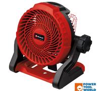 Power X-Change 18V Cordless Fan - 9" (180cm), 3 Speed Settings (Max. 1500m/h Wind Speed), 360 Rotatable Head - GE-CF 18/2200 Li Portable Camping Fan