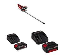 Einhell GE-CH 1855/1 Li Solo Power X-Change Cordless Hedge Trimmer with Original Einhell 18V 2.5Ah Starter Kit Power X-Change with Einhell Power X-Change Starter kit Battery with a Charger