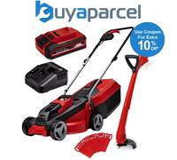 Einhell GE-CM 18/30 18v Cordless Lawnmower 30cm Lawn Mower PXC + Grass Trimmer