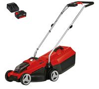 Einhell GE-CM 18/32 Li 18v Cordless Brushless Rotary Lawnmower 320mm 1 x 4ah Li-ion Charger