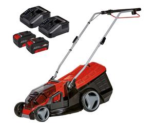 Einhell GE-CM 36/36 Li 36v Cordless Brushless Rotary Lawnmower 360mm 2 x 4ah Li-ion Twin or Dual Battery Charger