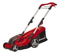 Einhell GE-CM 36/37 Li Power X-Change 36V Cordless Lawn Mower | 37cm Cutting Width, 45L Grass Box, 6 Cutting Heights | Solo Walk-Behind Lawnmower -