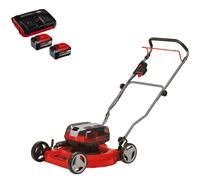 Einhell GE-CM 36/48 Li M 36v Cordless Brushless Mulching Rotary Lawnmower 480mm 2 x 5.2ah Plus Li-ion Twin or Dual Battery Charger