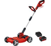 Einhell GE-CT 18/28 Li TC 18v Cordless Grass Trimmer and Edger 280mm 1 x 4ah Li-ion Charger