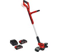 Einhell GE-CT 18/30 Li 18v Cordless Telescopic Grass Trimmer and Edger 300mm 2 x 2.5ah Li-ion Battery Charger