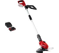 Einhell Cordless Lawn trimmer GE-CT 18 Li Kit Power X-Change (telescopic long Adjustable Handle, Tiltable Motor Head, incl. 20 plastic Blades, 2.0 Ah