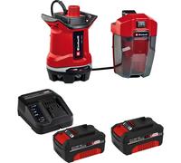 Einhell GE-DP 18/25 Li 18v Cordless Dirty Water Pump 7500 l/h 2 x 4ah Li-ion Charger