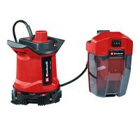 Einhell Cordless Dirty Water Pump 18V Power X-Change, 7000l/h, Battery Powered Submersible Pump to Drain Floods, Empty Hot Tubs and Pools Down to 1mm, Without Battery GE-DP 18/25 LL Li Solo
