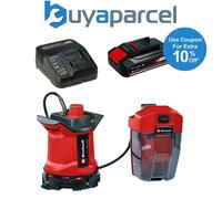 Einhell GE-DP 18v Power X-Change Cordless Submersible Water Pump +2.5AH Kit