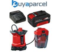 Einhell GE-DP 18v Power X-Change Cordless Submersible Water Pump + 4AH Kit