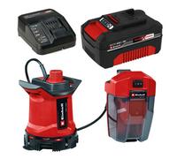 Einhell Ge-Dp 18V Power X-Change Cordless Submersible Water Pump + 4Ah Kit
