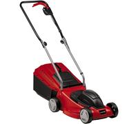 Einhell GE-EM 1032 Electric Lawnmower -- 32cm Cutting Width, 30L Grass Box, 3 Cutting Height Levels -- Lightweight, Walk-Behind Lawn Mower For Small