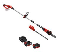 Einhell GE-HC 18 Li T 18v Cordless Telescopic Pole Pruner and Hedge Trimmer