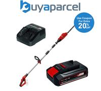 Einhell GE-HH 18/45 18v Telescopic Cordless Pole Hedge Cutter Trimmer Long 2.5ah
