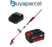 Einhell GE-HH 18/45 18v Telescopic Cordless Pole Hedge Cutter Trimmer Long 4.0ah