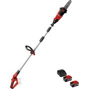 Einhell GE-LC 18 Li T 18v Cordless Pole Tree Pruner 200mm 2 x 5.2ah Plus Li-ion Battery Charger