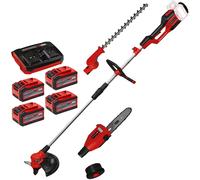 Einhell GE-LM 36/4in1 Li 36v Cordless Brushless High Reach Multi Tool 4 x 6ah Li-ion Twin or Dual Battery Charger