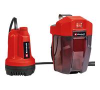Einhell Power X-Change 18V Cordless Clean Water Pump - Submersible Pump for Emptying Pools and Hot Tubs, Suction Down to 15mm, 5000 l/h, 0.8 Bar - GE-SP 18 Li Solo (Battery Not Included)