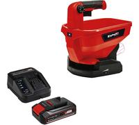 Einhell GE-US 18 Li 18v Cordless Grass, Salt and Seed Spreader 1 x 2.5ah Li-ion Battery Charger