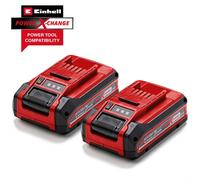 Einhell 2x 3.0Ah PLUS Battery Twinpack 18V PXC Batteries For All Power X-Change