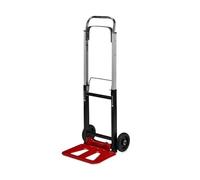 Einhell Hand Truck Max. 90kg Load | Foldable, Puncture-Proof Solid Rubber Tyres, Extendable Handle, Aluminium/Steel Frame, TC-HT 90