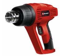 Einhell Electric Heat Gun Set 2000W Dual Heat Settings | Hot Air Gun for Paint Stripping, Vinyl Application, Crafts, Resin, Includes 4 x Nozzles, Paint Scrapper TH-HA 2000/1