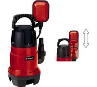 Einhell GC-DP 7835 Dirt Water Pump (780W, Ø35 mm Foreign Particles 15,700 L/h delivery Cap., Float Switch, Carry Handle, Cable Rewind, univ. Connect)