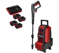 Einhell HYPRESSO 36/105 36v Cordless Brushless Pressure Washer 105 Bar 4 x 4ah Li-ion Twin or Dual Battery Charger
