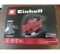 Einhell TC-JS 80/1 Electric Jigsaw 550W | 80mm Cut, 45° Mitre, Wood Metal Saw