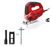 Einhell jigsaw TC-JS 85 (620 W, max. 85 mm, 45° bevel cut, stroke rate control, 4-stage swing lift, suction adapter, parallel stop, case)