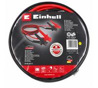 Einhell Jump Leads Booster Cables 3.5m 350A 12V 24V Car Van Battery