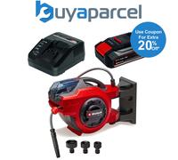 Einhell Li 18v Retractable Hose Reel with 30m Hose Wall Mounted + 2.5AH Kit