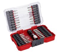 Einhell Screwdriver Bit Set M-CASE 33-piece – 50 mm S2 steel bits, carbon steel quick-change holder