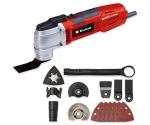Einhell Multi Tool With 12 Piece Accessory Set 300W Corded Electric Oscillating Tool - Te-Mg 300 Eq