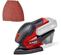 Einhell Multiple Sander TE-OS 18/150 Li - Solo Power X-Change (18 V, 24000 Min^-1 Oscillat. Speed, Dust Box, Incl. Six Sheets of Abrasive Paper,