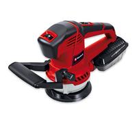Einhell Random Orbital Sander 400W, 12.000-24.000 1/Min Oscillation, 125mm Disc-ø, Removable Additional Handle, Active Dust Extraction, Filter Box TE-RS 40 E